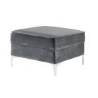 Alternate image 0 for Inspired Home Clarinda Velvet Ottoman
