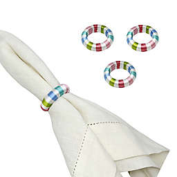 H for Happy™ Spring Wrapped Yarn Napkin Rings (Set of 4)