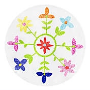 H for Happy&trade; Spring Floral Braided Round Placemat