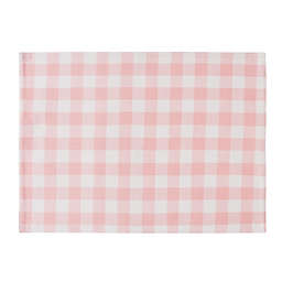 H for Happy™ Tonal Gingham Plaid Placemats in Light Pink (Set of 4)