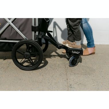 Larktale&trade; Universal Fit Ride-Along Stroller Board in Black. View a larger version of this product image.