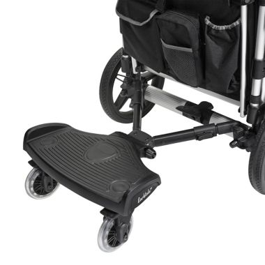 Larktale&trade; Universal Fit Ride-Along Stroller Board in Black. View a larger version of this product image.