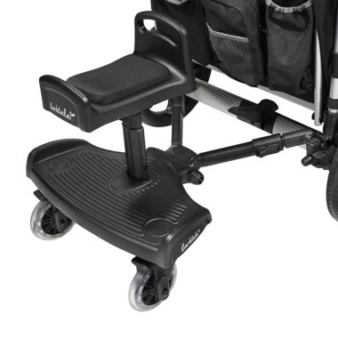 Larktale&trade; Universal Fit Ride-Along Stroller Board in Black. View a larger version of this product image.