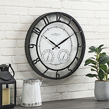 FirsTime &amp; Co.&reg; 18-Inch Park Outdoor Wall Clock. View a larger version of this product image.