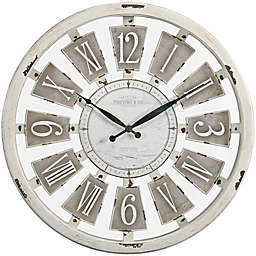 FirsTime & Co.® Antique Farmhouse Plaques Clock