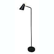 LED Task Floor Lamp in Black
