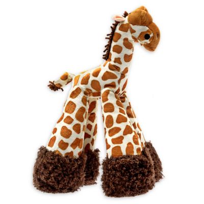 stuffed giraffe dog toy