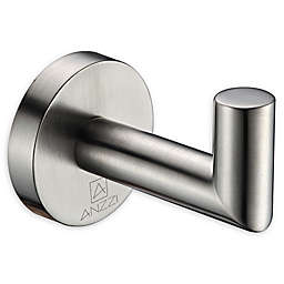 ANZZI Caster 2-Series Robe Hook in Brushed Nickel