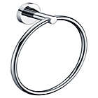 Alternate image 0 for ANZZI Caster Towel Ring in Polished Chrome