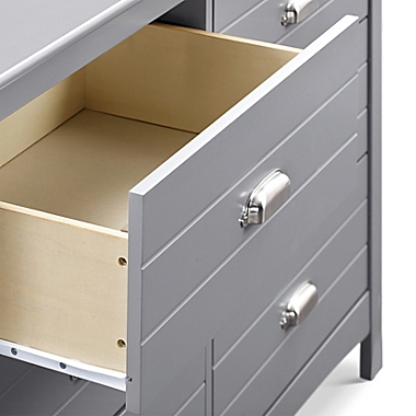 carter&#39;s&reg; by DaVinci&reg; Nolan 6-Drawer Double Dresser in Gray. View a larger version of this product image.