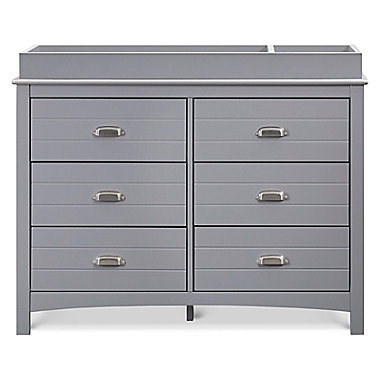 carter&#39;s&reg; by DaVinci&reg; Nolan 6-Drawer Double Dresser in Gray. View a larger version of this product image.