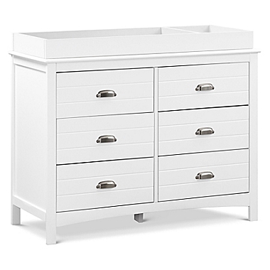 carter&#39;s&reg; by DaVinci&reg; Nolan 6-Drawer Double Dresser in White. View a larger version of this product image.