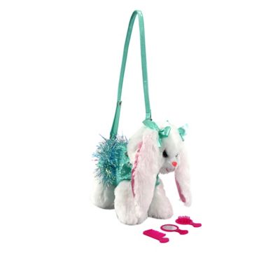 Poochie and Co.&reg; Plush Bunny Purse in Mint