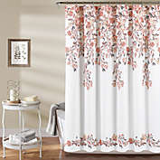Lush Decor 72-Inch x 72-Inch Tanisha Shower Curtain in Blush/Grey