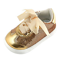 mooshu™ TRAINERS Friendship Size 3 Squeaky Sneaker in Gold