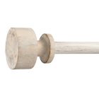 Alternate image 0 for Bee &amp; Willow&trade; Iris 84 to 144-Inch Adjustable Curtain Rod Set in Weathered Oak