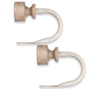 Bee &amp; Willow&trade; Iris Holdbacks in Weathered Oak (Set of 2)