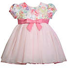 Alternate image 0 for Bonnie Baby&reg; Size 4T Multicolor Lace Bodice Top Ballerina Dress