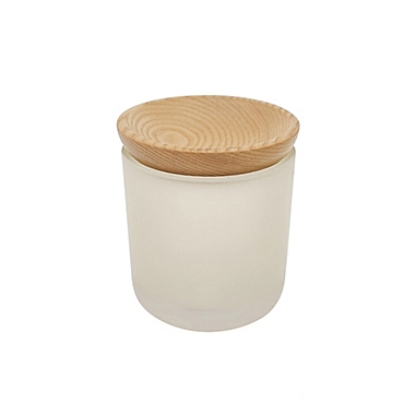 Haven&trade; Eulo Frosted Jar in Coconut Milk. View a larger version of this product image.