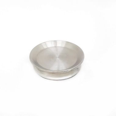 The Threadery&trade; Metal Soap Dish in Chrome. View a larger version of this product image.