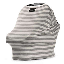 Milk Snob® Multi-Use Car Seat Cover in Cream/Grey Stripe