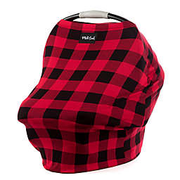 Milk Snob® Lumberjack Multi-Use Car Seat Cover in Red Plaid