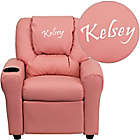 Alternate image 0 for Flash Furniture Personalized Kids Recliner in Pink
