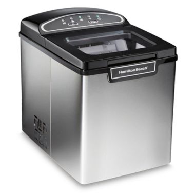 Hamilton Beach Countertop Ice Maker in Stainless Steel | Bed Bath