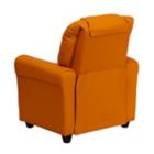 Alternate image 4 for Flash Furniture Vinyl Kids Recliner with Headrest and Cup Holder