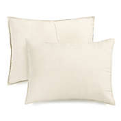 Welhome Relax Standard Pillow Shams in Cream (Set of 2)