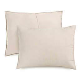 Welhome Relax Standard Pillow Shams in True Navy (Set of 2)