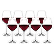 JoyJolt&reg; Layla Crystal Red Wine Glasses (Set of 8)