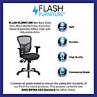 Alternate image 9 for Flash Furniture Mid-Back Mesh Swivel Task Chair