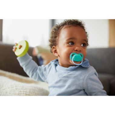 Philips Avent 6-18M 4-Pack Ultra Air Pacifiers in Blue/Green. View a larger version of this product image.