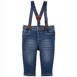 OshKosh B'gosh® Derby Wash Denim Suspender Jeans
