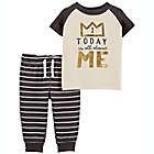 Alternate image 0 for carter&#39;s&reg; Size 18M 2-Piece 1st Birthday Shirt and Pant Set in Ivory
