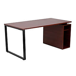 Flash Furniture 28.88-Inch Computer Desk in Mahogany