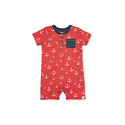 Burt's Bees Baby® Anchors Aweigh Romper in Red