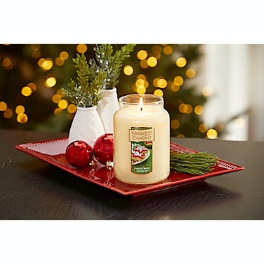 Yankee Candle&reg; Housewarmer&reg; Christmas Cookie&trade; 22 oz. Large Classic Jar Candle. View a larger version of this product image.