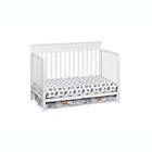 Alternate image 2 for Oxford Baby Skyler 4-in-1 Convertible Crib in Snow White