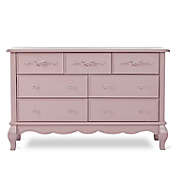 evolur&trade; Aurora 7-Drawer Double Dresser in Dusty Rose