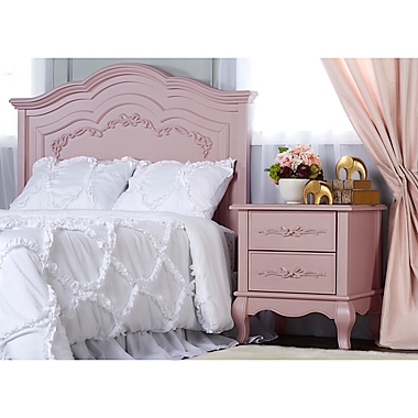 evolur&trade; Aurora Nightstand in Dusty Rose. View a larger version of this product image.