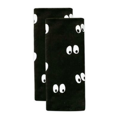 Happy Halloween Halloween White Embroidered Finger Tip Towel 