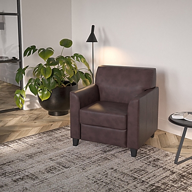 Flash Furniture 32.25-Inch Leather Reception Chair. View a larger version of this product image.