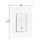 Alternate image 4 for JONATHAN Y Smart Lighting Touch/Slide Dimmer Switch with WiFi Remote App Control