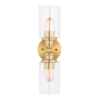 JONATHAN Y Jules Edison 2-Light LED Vanity in Gold