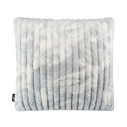 UGG® Polar Marble Square Throw Pillow in Glacier Grey