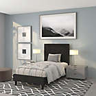 Alternate image 1 for Flash Furniture Roxbury Twin Upholstered Platform Bed in Black