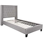 Alternate image 0 for Flash Furniture Riverdale Twin Platform Bed in Light Grey