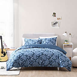 Poppy & Fritz® Simone 3-Piece Reversible King Comforter Set in Blue